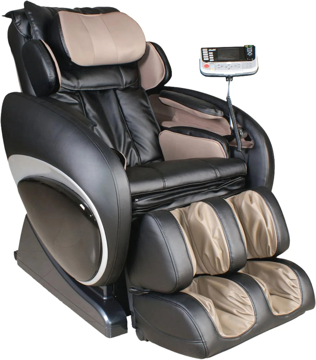 Black S-Track Full Body Massage Recliner Chair T4563