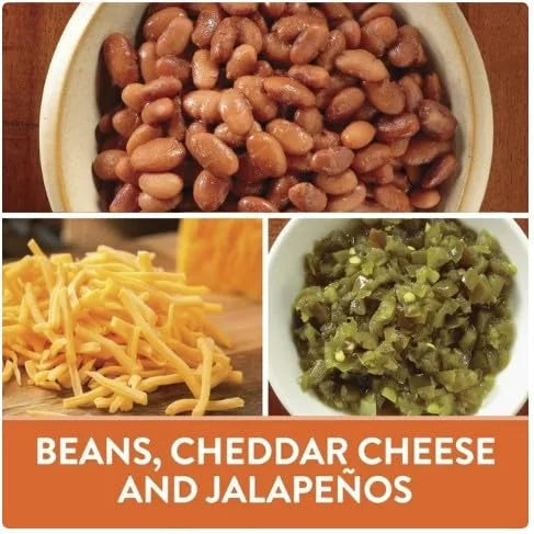 Spicy Jalapeno Bean & Cheese Chimichangas, 32 oz, 8 Count, Pack of 3 H866402
