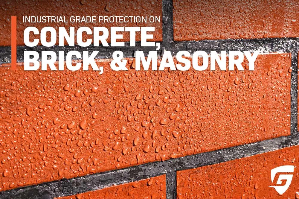 1 Gallon Clear Water-Based Silane/Siloxane Concrete Sealer X479469
