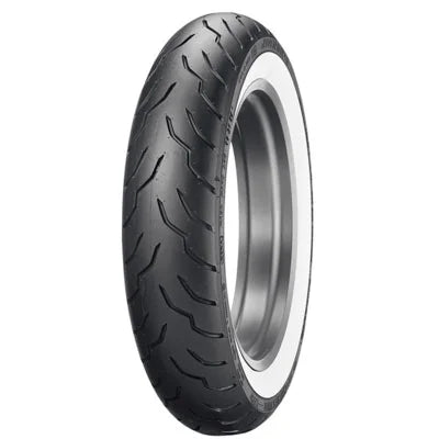 American Elite Front Motorcycle Tire MT90B-16 72H Wide White Wall O714