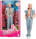 Ken Doll Wearing All-Denim Matching Set with Original Ken Signature Underwear O182