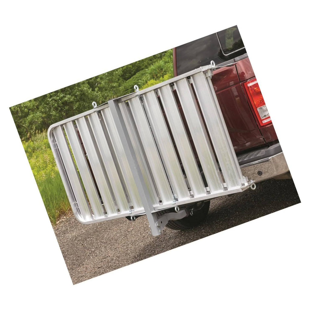 Extra-Large Folding Aluminum Cargo Carrier with 3-Position Ramp C79560