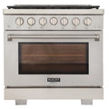 36" Stainless Steel Propane Gas Range with Oven S701042