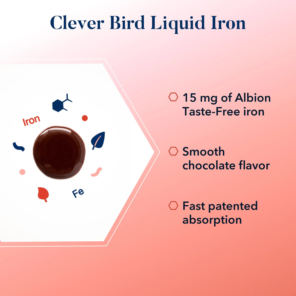 15mg per Serving 4 Oz Vegan Iron Drops I486745