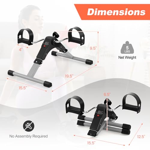 Mini Exercise Bike with LCD Display H922873
