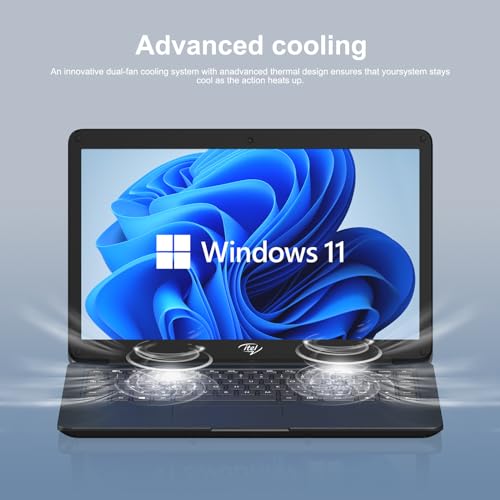 14'' Dual-Core Intel Celeron N3350 4GB RAM 256GB SSD Windows 11 Laptop D9831