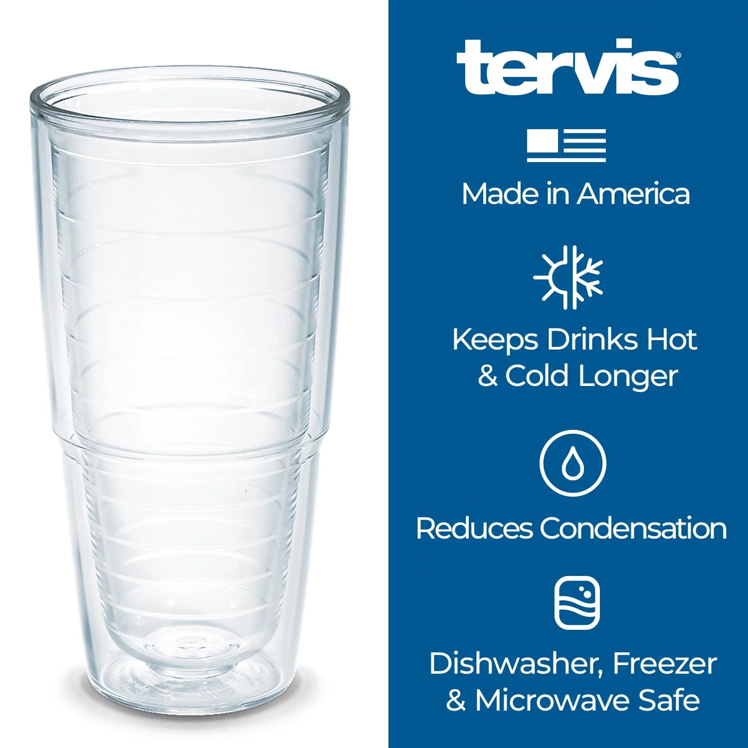 24oz Double Walled Insulated Tumbler T8214
