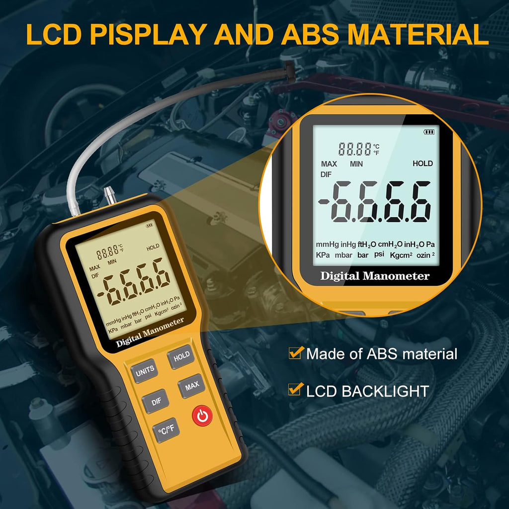 Dual-Port Digital Manometer W5886