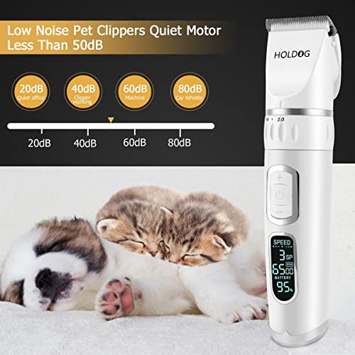 3-Speed Rechargeable Cordless Dog Clippers B180473