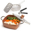 5 Pcs Non Stick Copper Cookware Set I499