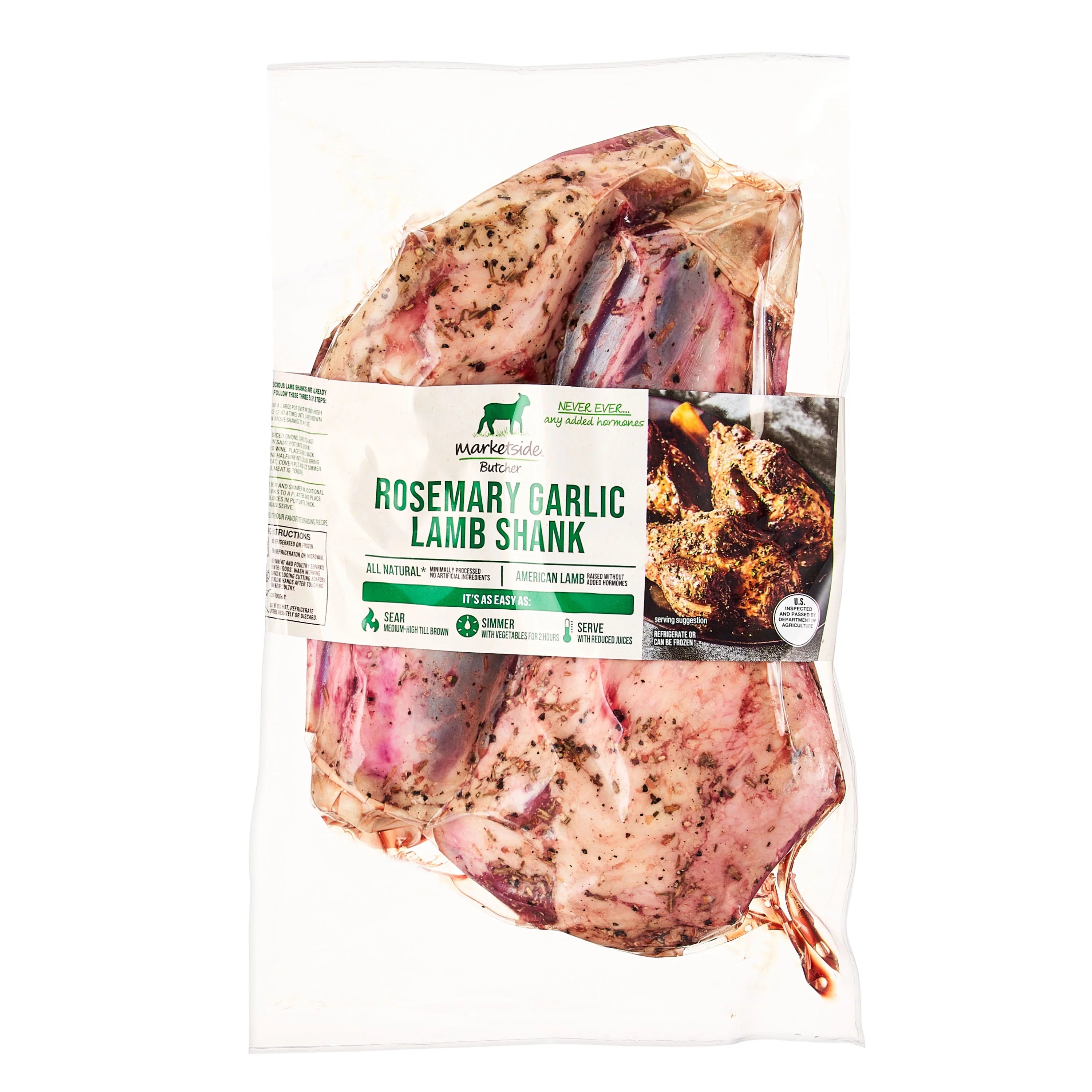 Lamb Shank, Rosemary Garlic, 2.94 - 4 lb P65715