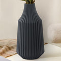 Black 8 Inch Ceramic Vase P3732