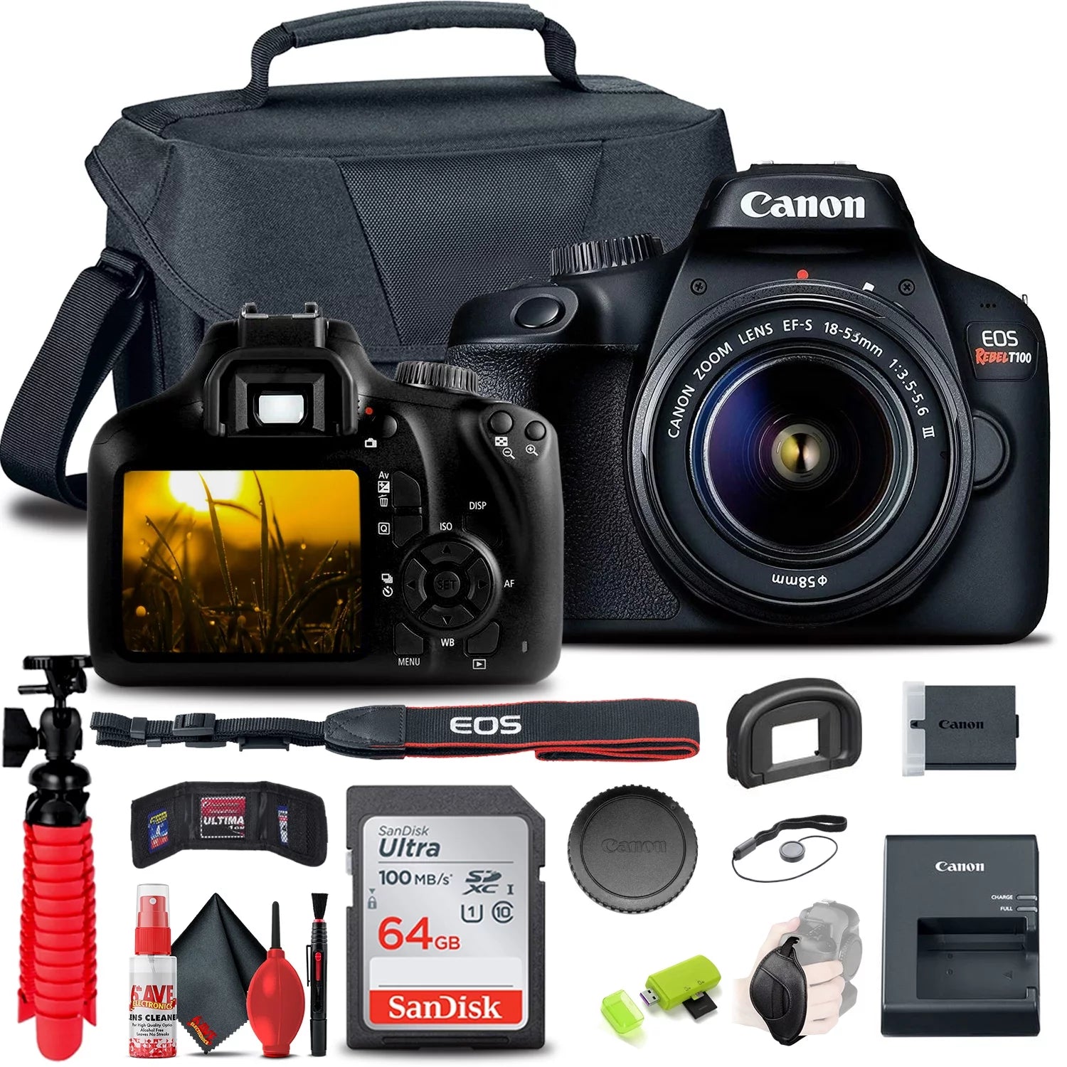 DSLR Camera with 18-55mm Lens B294316