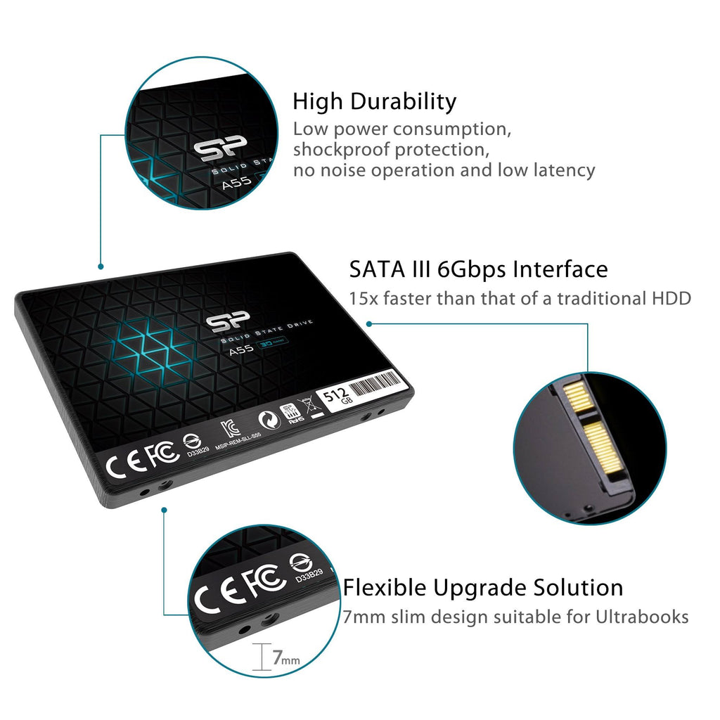 512GB Internal Solid State Drive SATA III X310