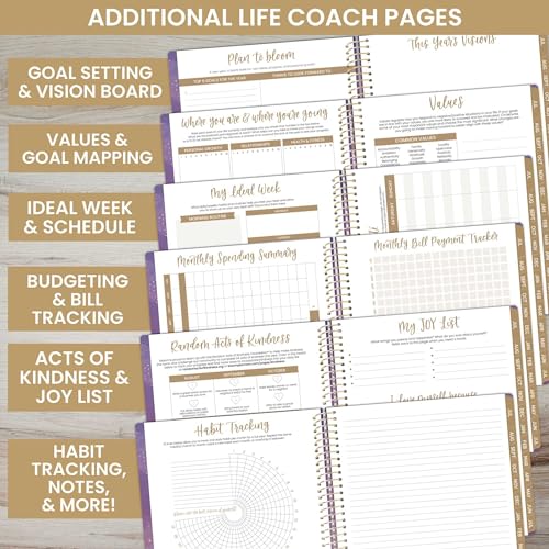 8.5" x 11" Academic Year Day Planner (July 2024 - July 2025) U679441