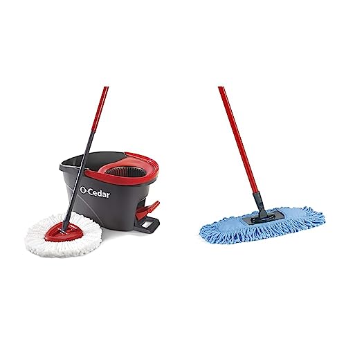 Microfiber Spin Mop with Bucket J3863