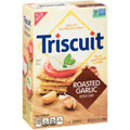 Roasted Garlic Whole Grain Wheat Crackers (Pack of 2) O116
