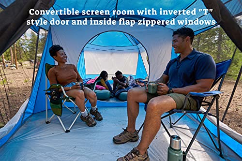 8 Person Water Resistant Tent with Convertible Screen Room R136142