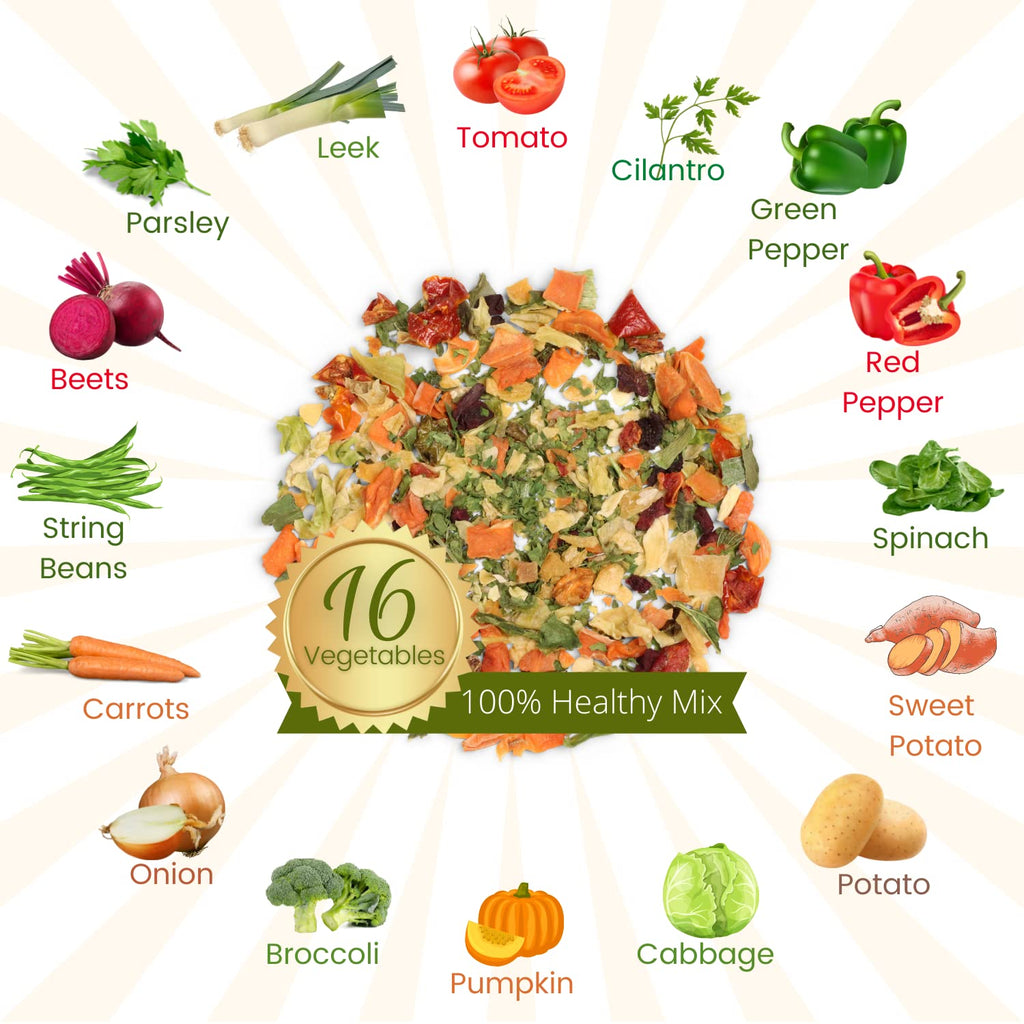 1 Lb Bulk Bag Dehydrated Vegetable Soup Mix C77673