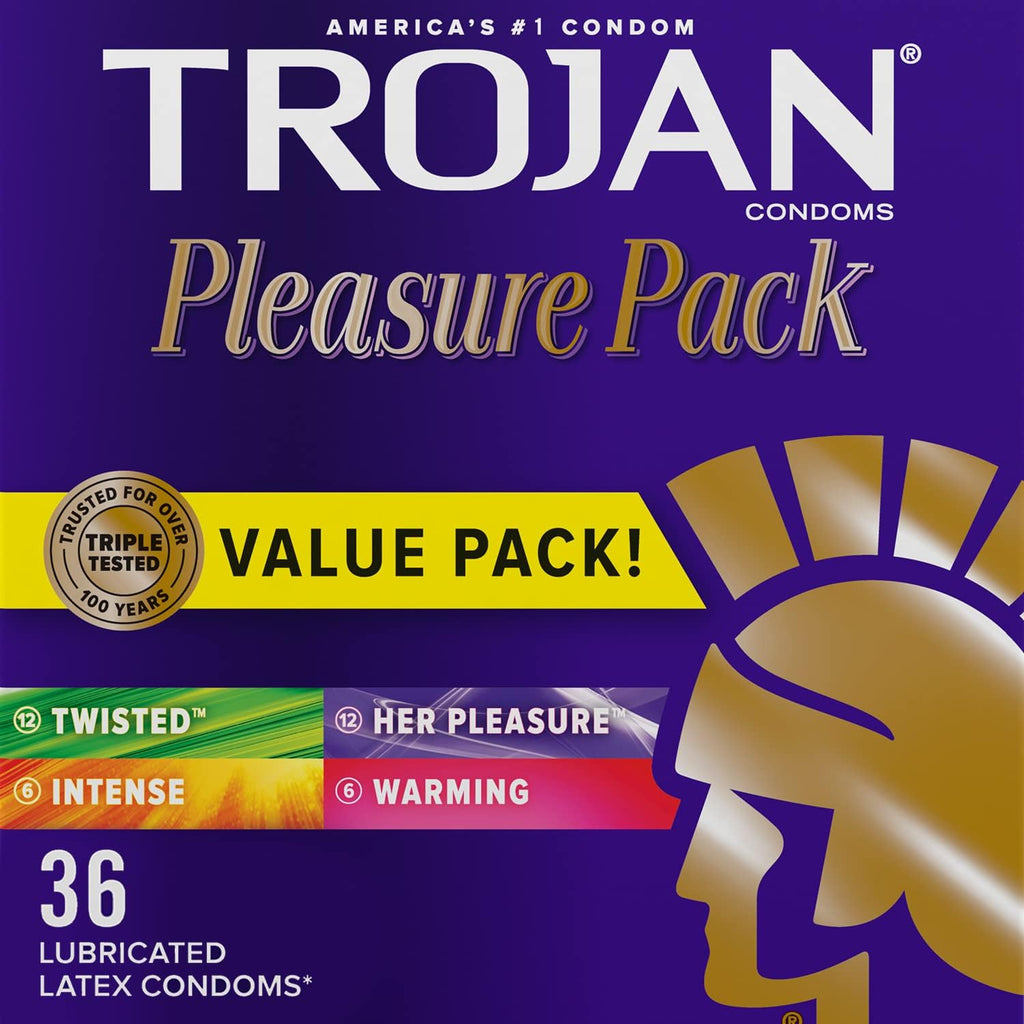 36 Count Lubricated Latex Condoms J59741