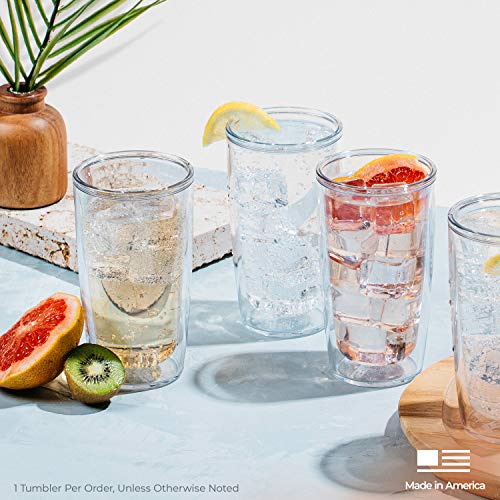 16oz 4pk Double Walled Insulated Tumbler Cup Y582041