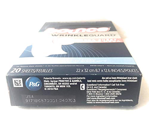 80 Count Fabric Softener Dryer Sheets W6246