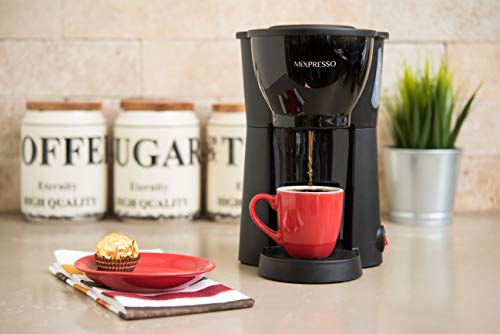 Black Mini Compact Drip Coffee Maker (10.5oz) N858559