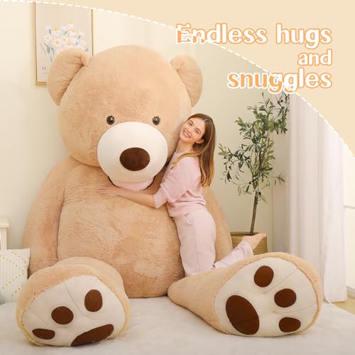 5 Feet Brown Teddy Bear Plush N60199