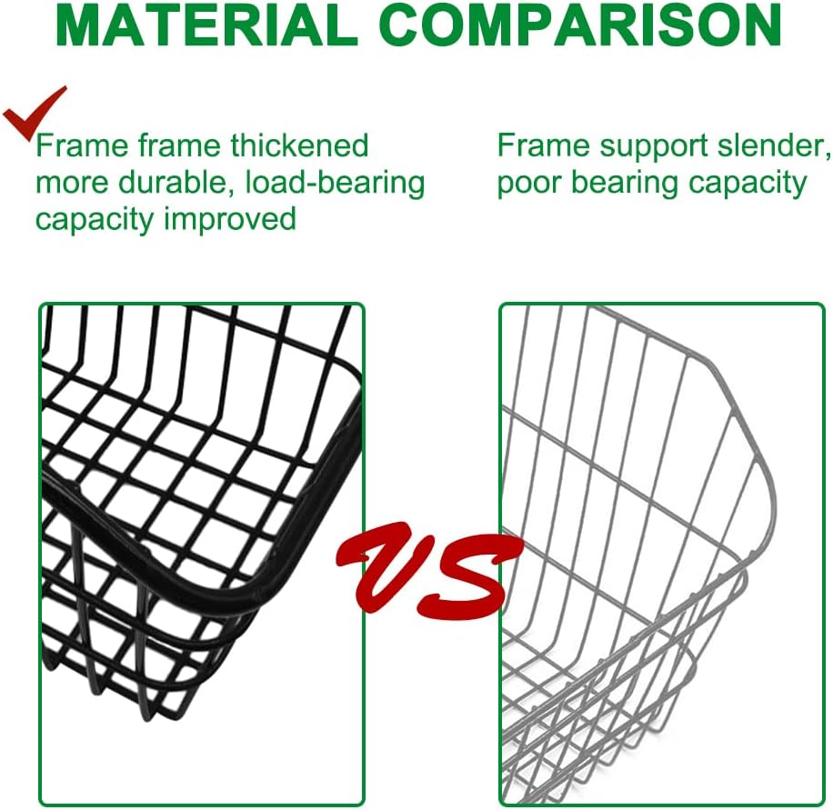 Rear Bike Basket with Waterproof Cover X6654