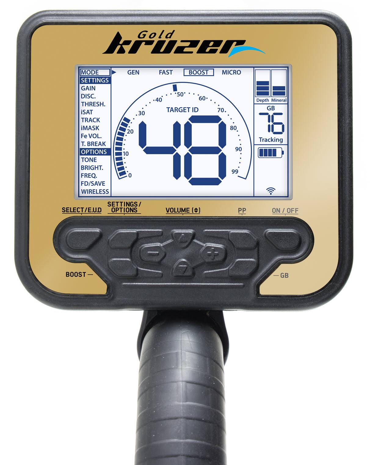 61KHZ Waterproof Metal Detector X9960