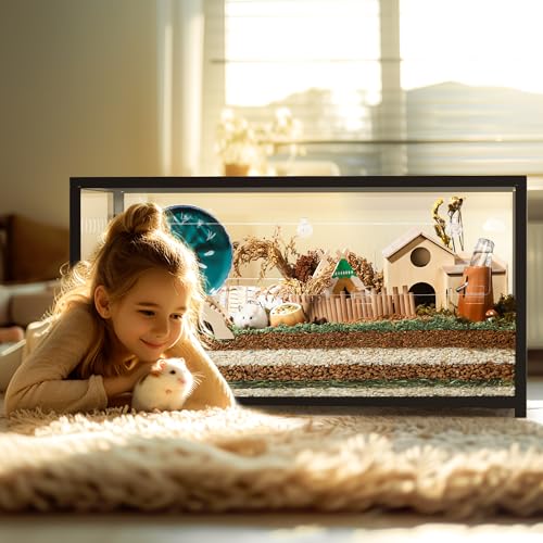 Hamster Cage Metal Large Stackable 31.4L*17.6W*20H Inches White J104201