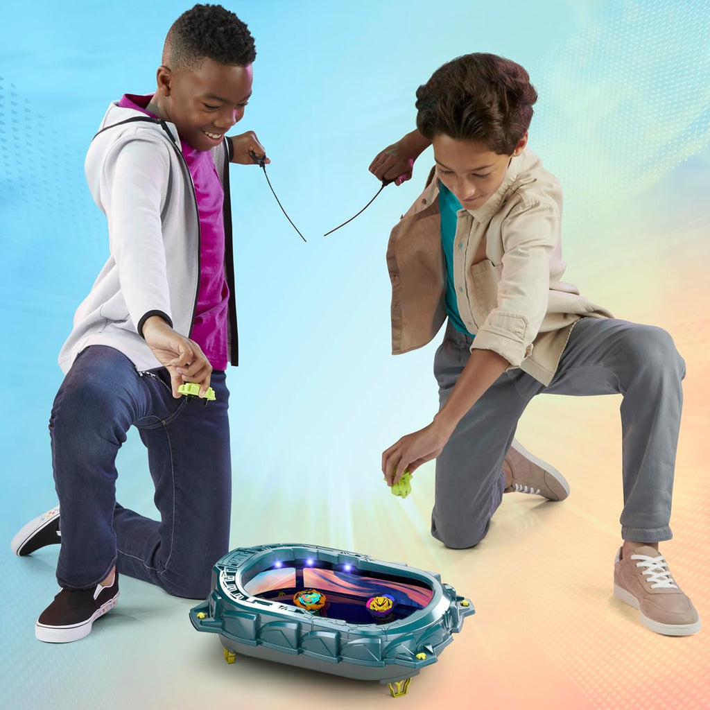 Battle Set Stadium with 2 Spinning Tops and 2 Launchers P409740