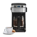 12 Cups Black Programmable Drip Coffee Maker U8908