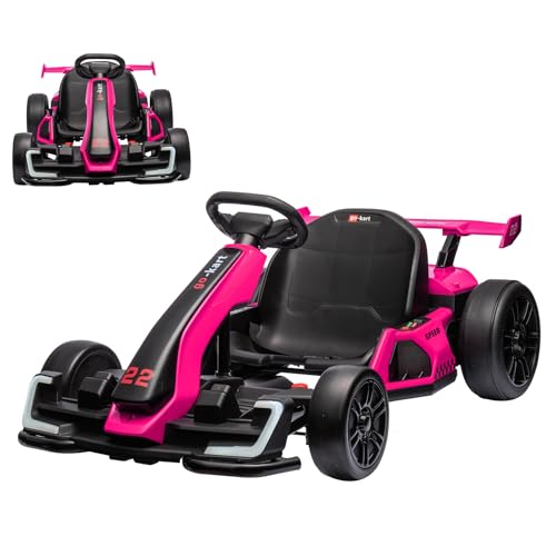 Red Electric Drift Go Kart with Adjustable Seat K57267