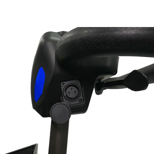 Auto-Folding Mobility Scooter with Remote Control, Lightweight, 300lb Weight Capacity, Extended Battery, Basket, Front LED Light, Lemony-Lime P43458