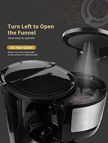 4-Cup Coffee Maker with Auto-Shut Off, Glass Carafe A784230