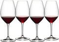 Set Of 4 Red Wine Glasses, 30.0 Fl Oz R411