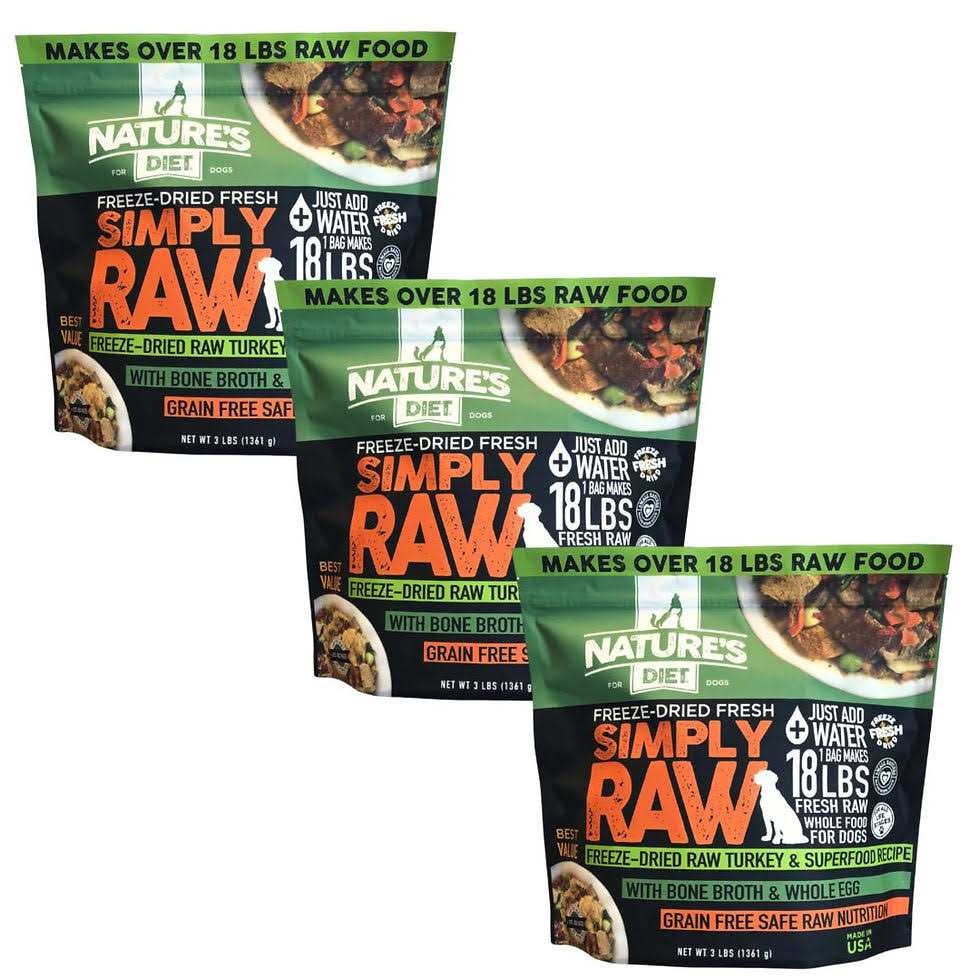 Freeze-Dried Raw Whole Food Meal Makes 18 Lbs Fresh Raw Food Y9282