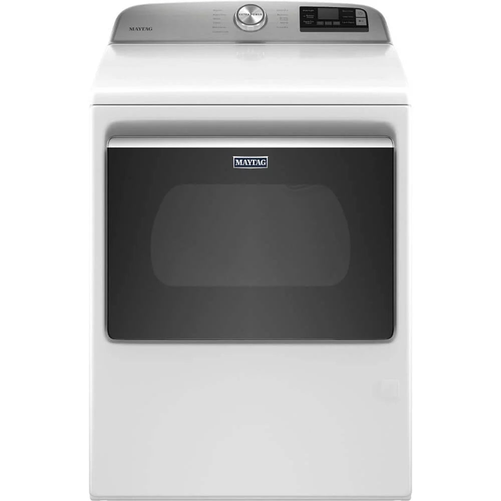 27" Wide 7.4 Cu. Ft. Gas Dryer White P1513
