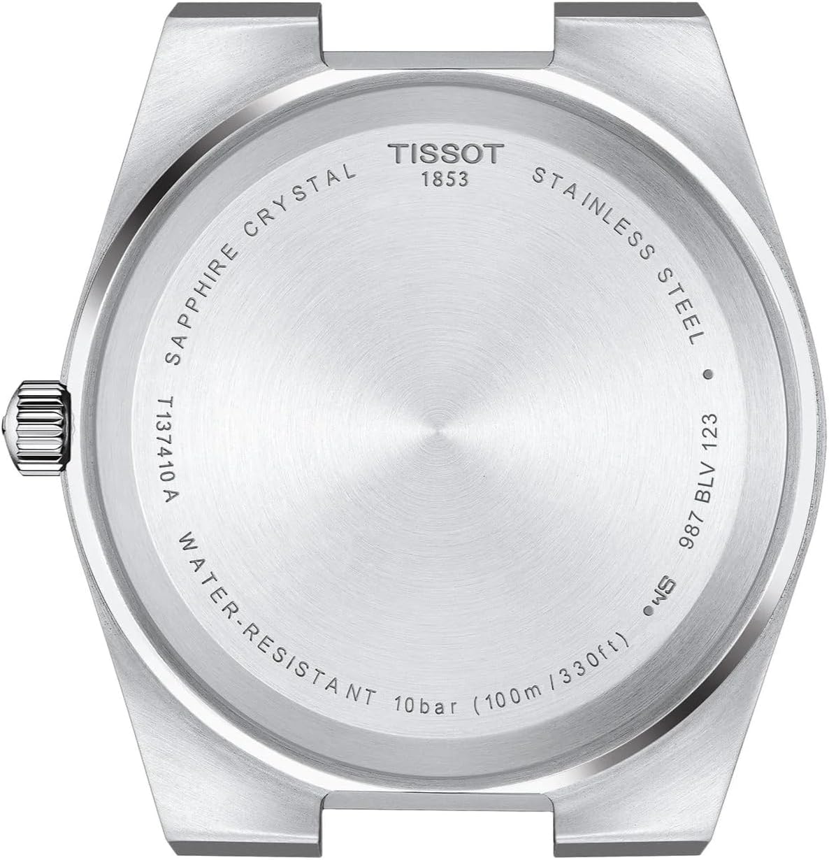 Grey Stainless Steel Quartz Watch M1956