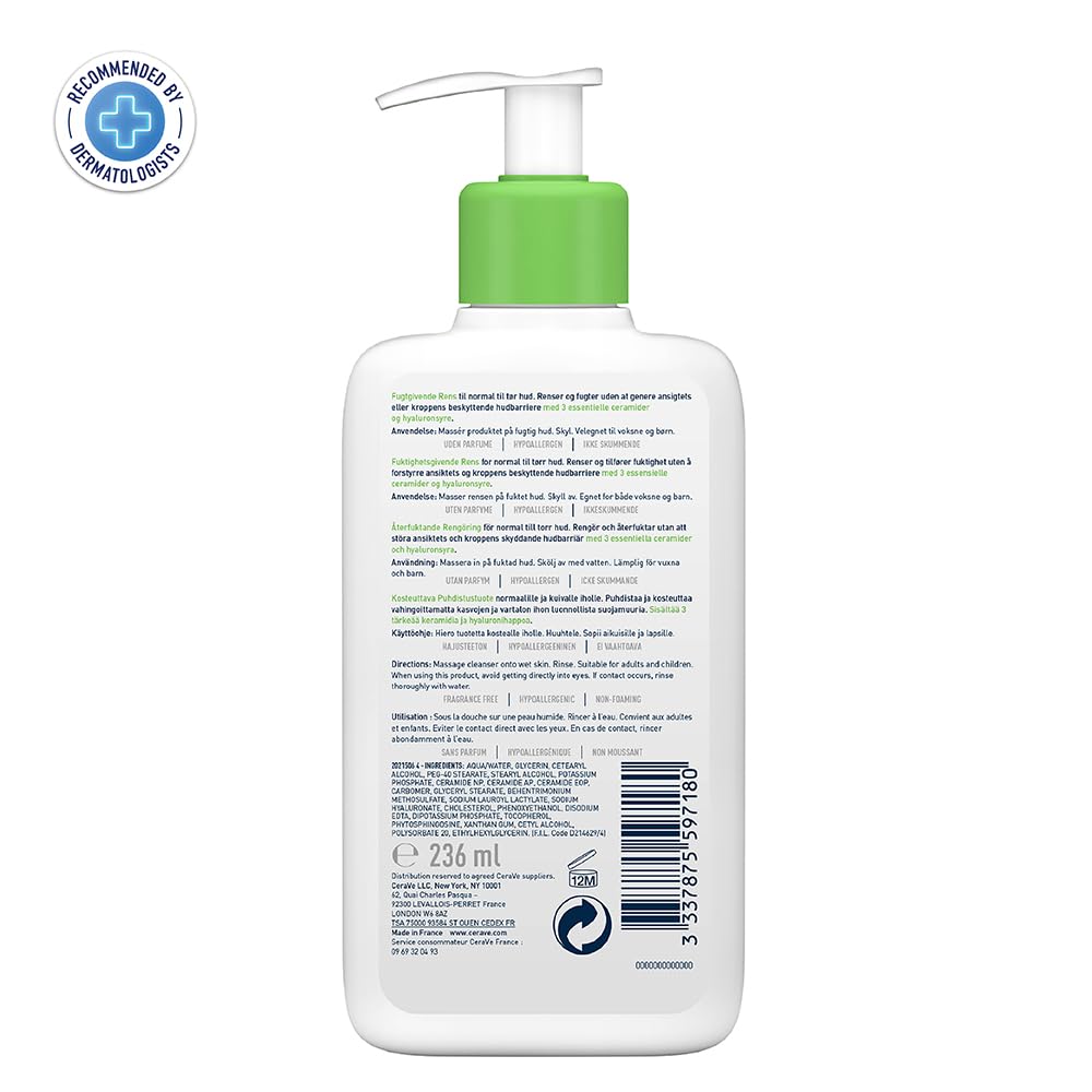 236ml Hydrating Cleanser for Normal to Dry Skin F96826