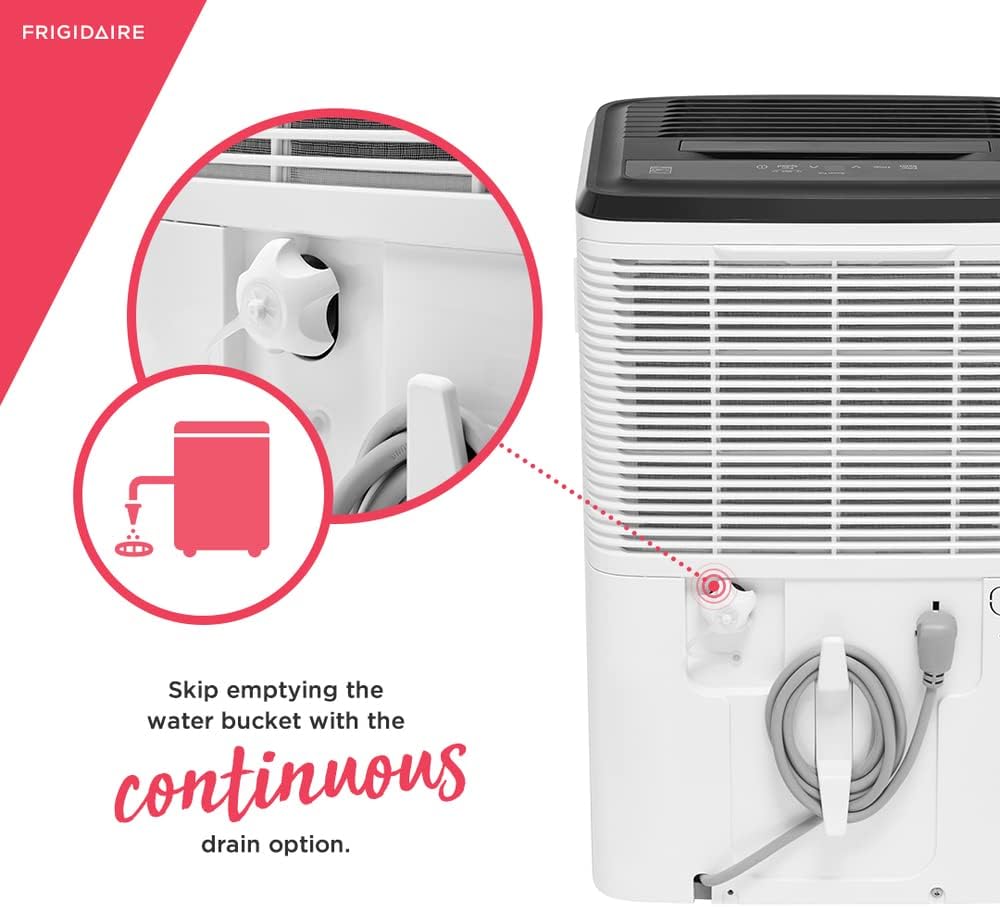 50 Pint White Dehumidifier G2883