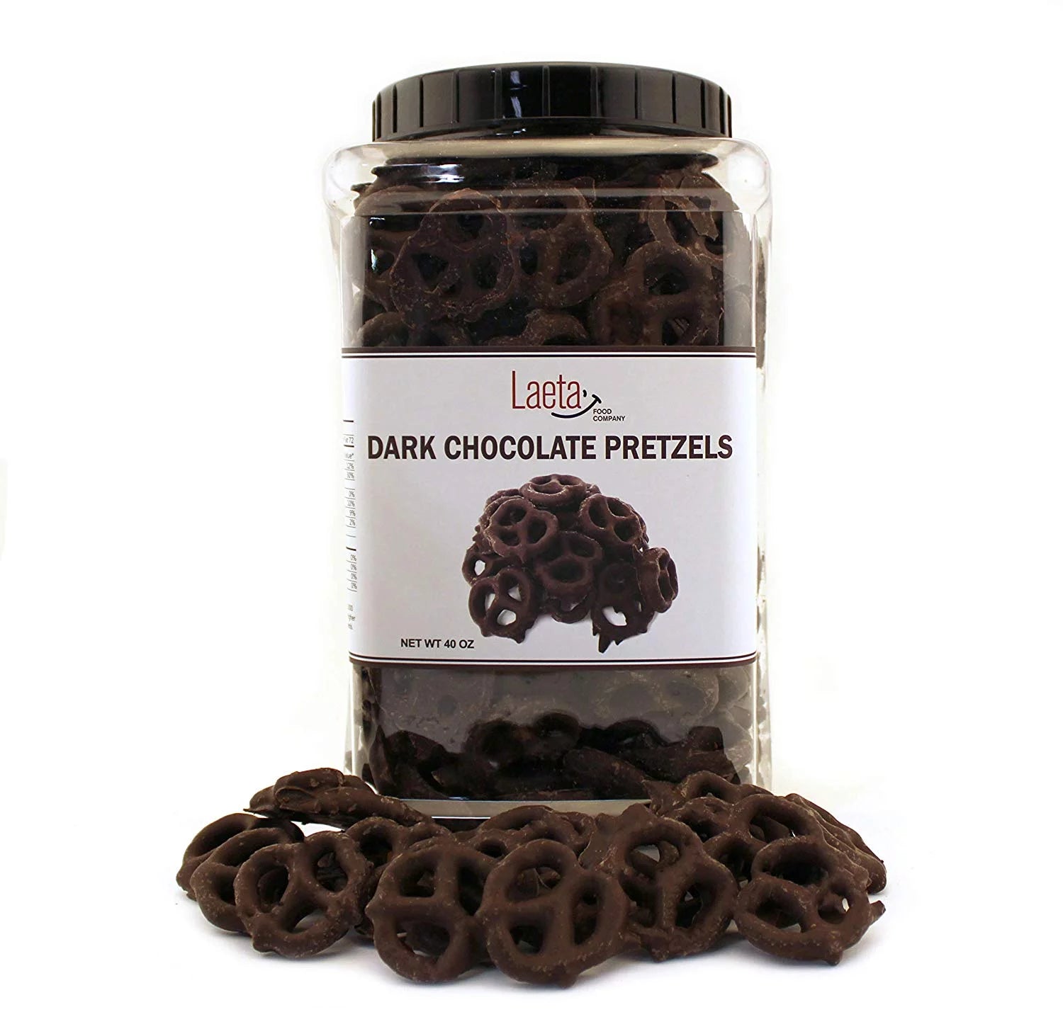 Dark Chocolate Covered Salted Pretzels, 40 Ounces T80976