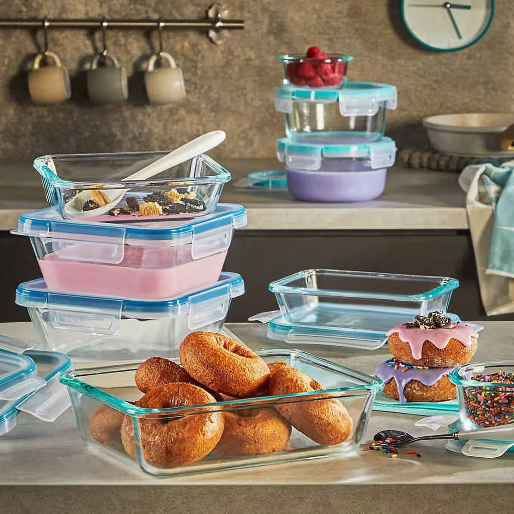 18-piece Glass Food Storage Set C492851