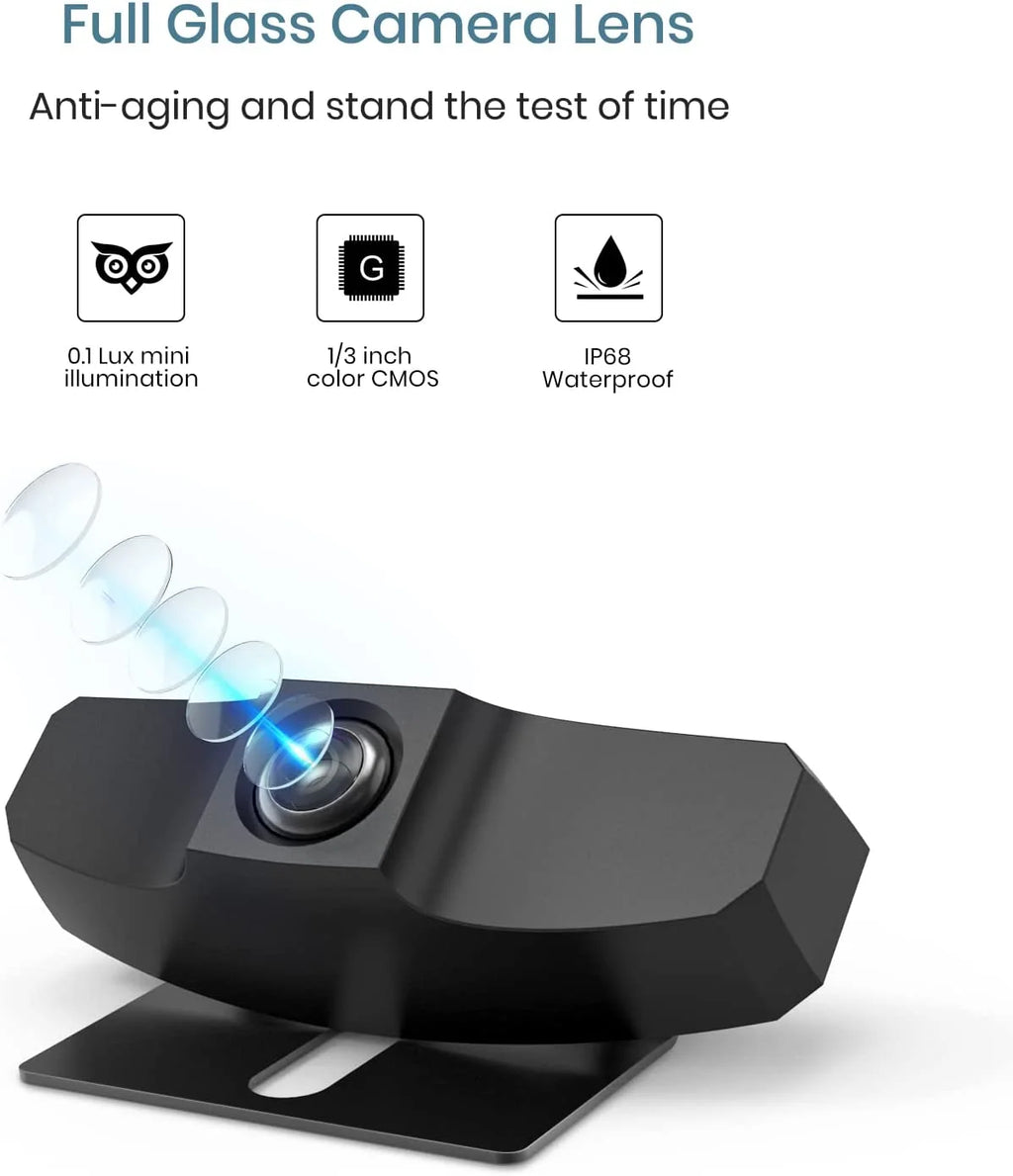 Solar Wireless Backup Camera with Night Vision V300703