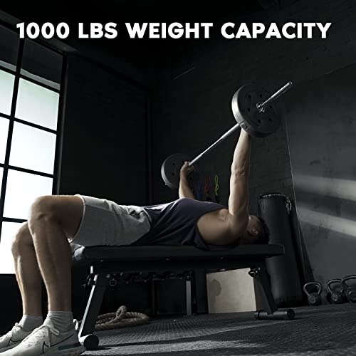 Flat Bench, Foldable Weight Bench I69658