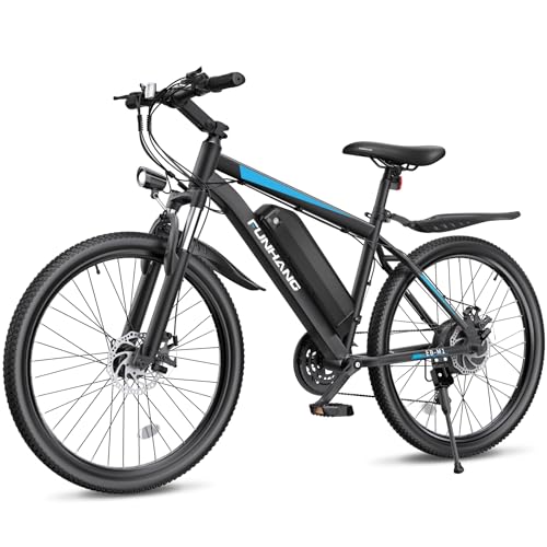 26'' 1000W Peak Electric Mountain Bike with 48V 374.4WH Removable Battery K308