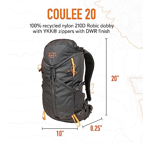 Black 20L Lightweight Hiking Backpack Q843694