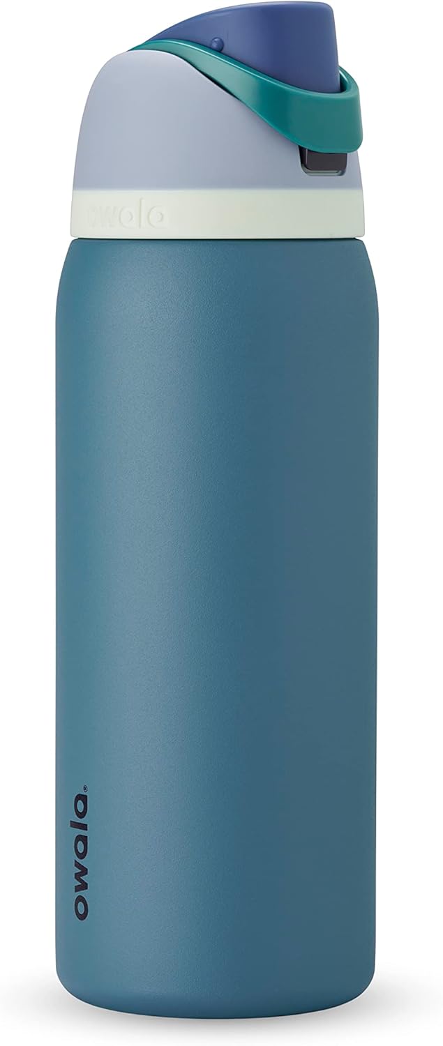 32-oz Insulated Stainless Steel Water Bottle with Straw N930389