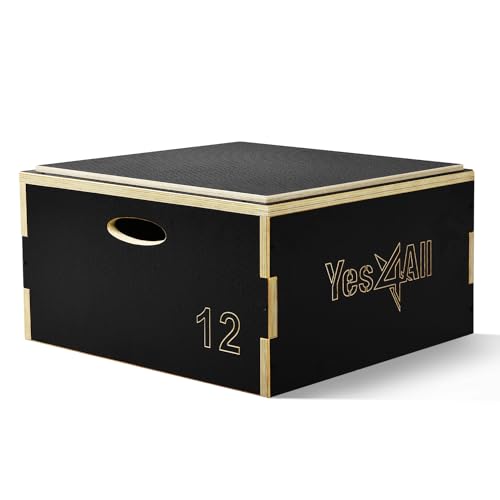 Stackable Wood Plyometric Box S3866